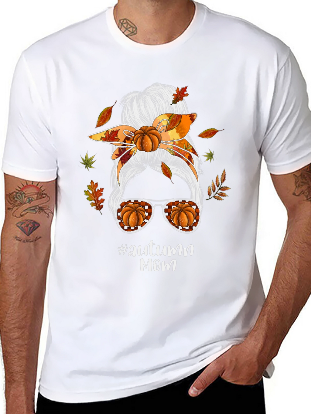 Autumn Mom T-Shirt - Fall Design
