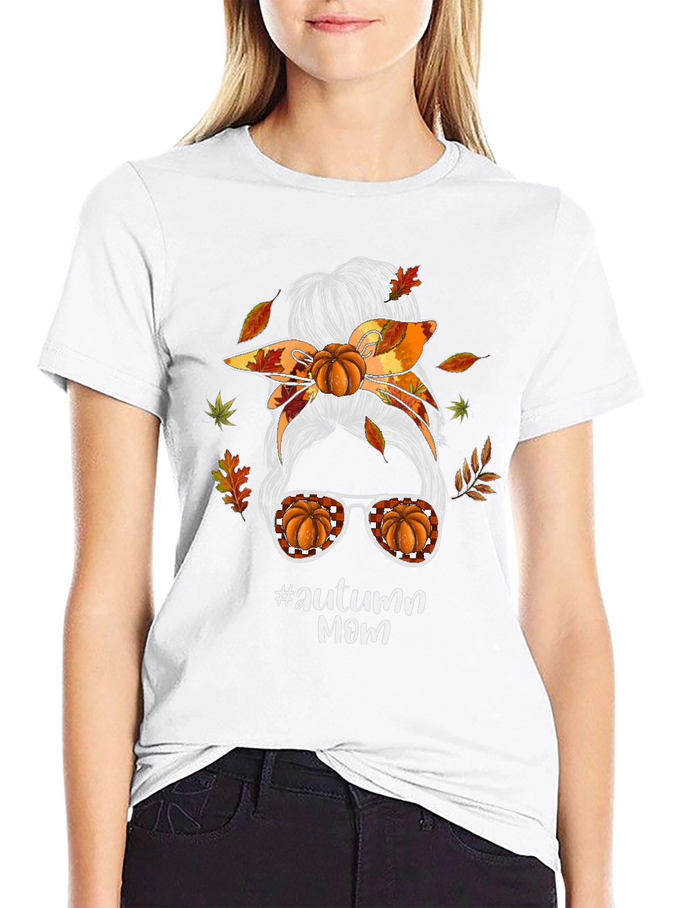 Autumn Mom T-Shirt - Fall Design