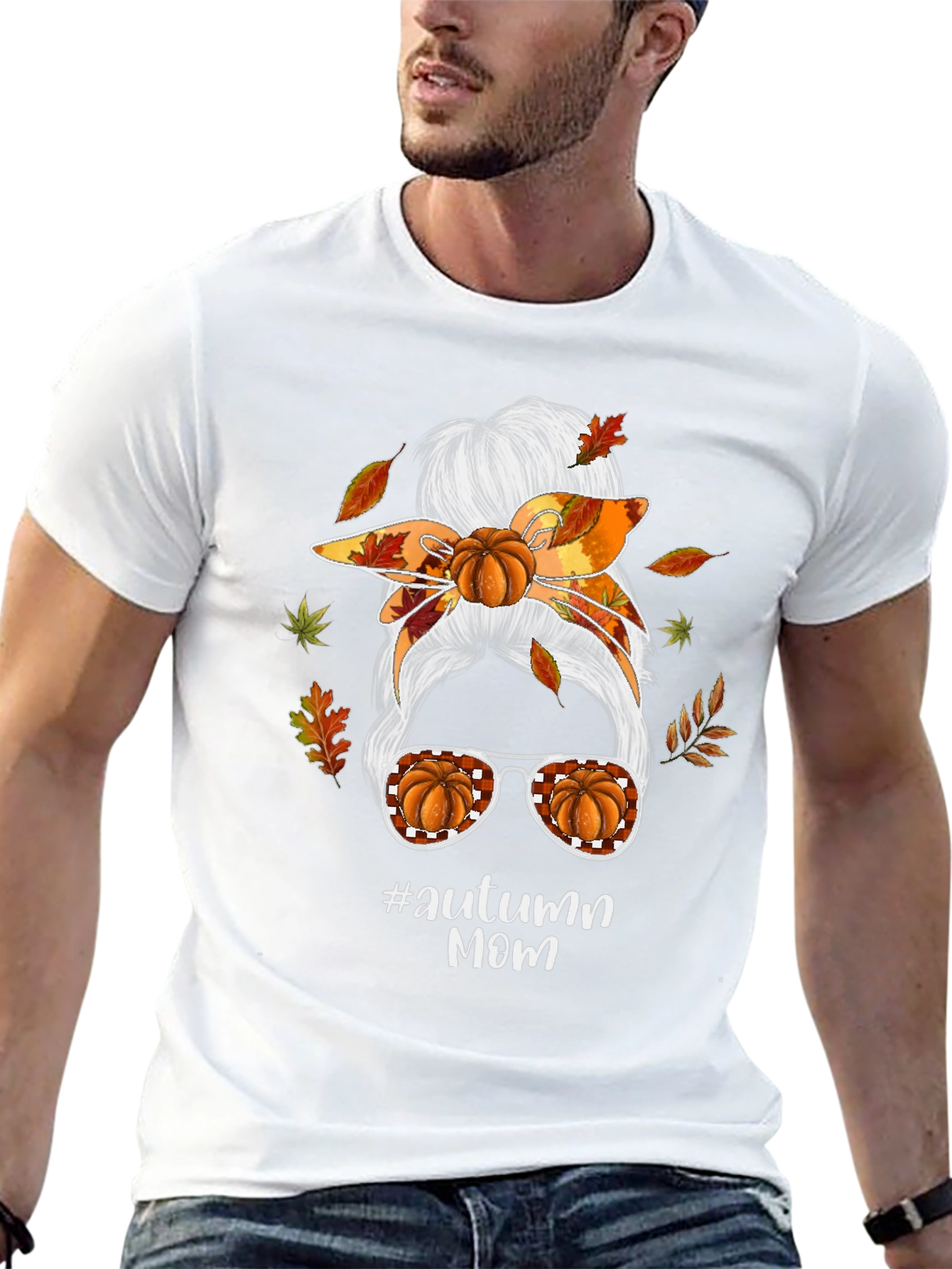 Autumn Mom T-Shirt - Fall Design