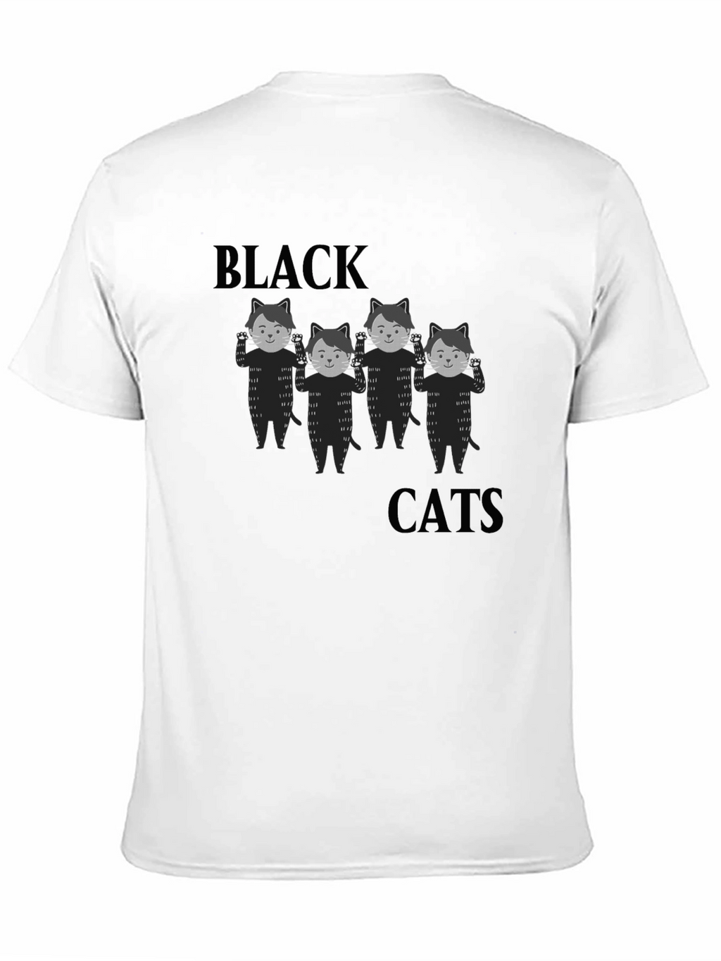 Black Cats Graphic T-Shirt