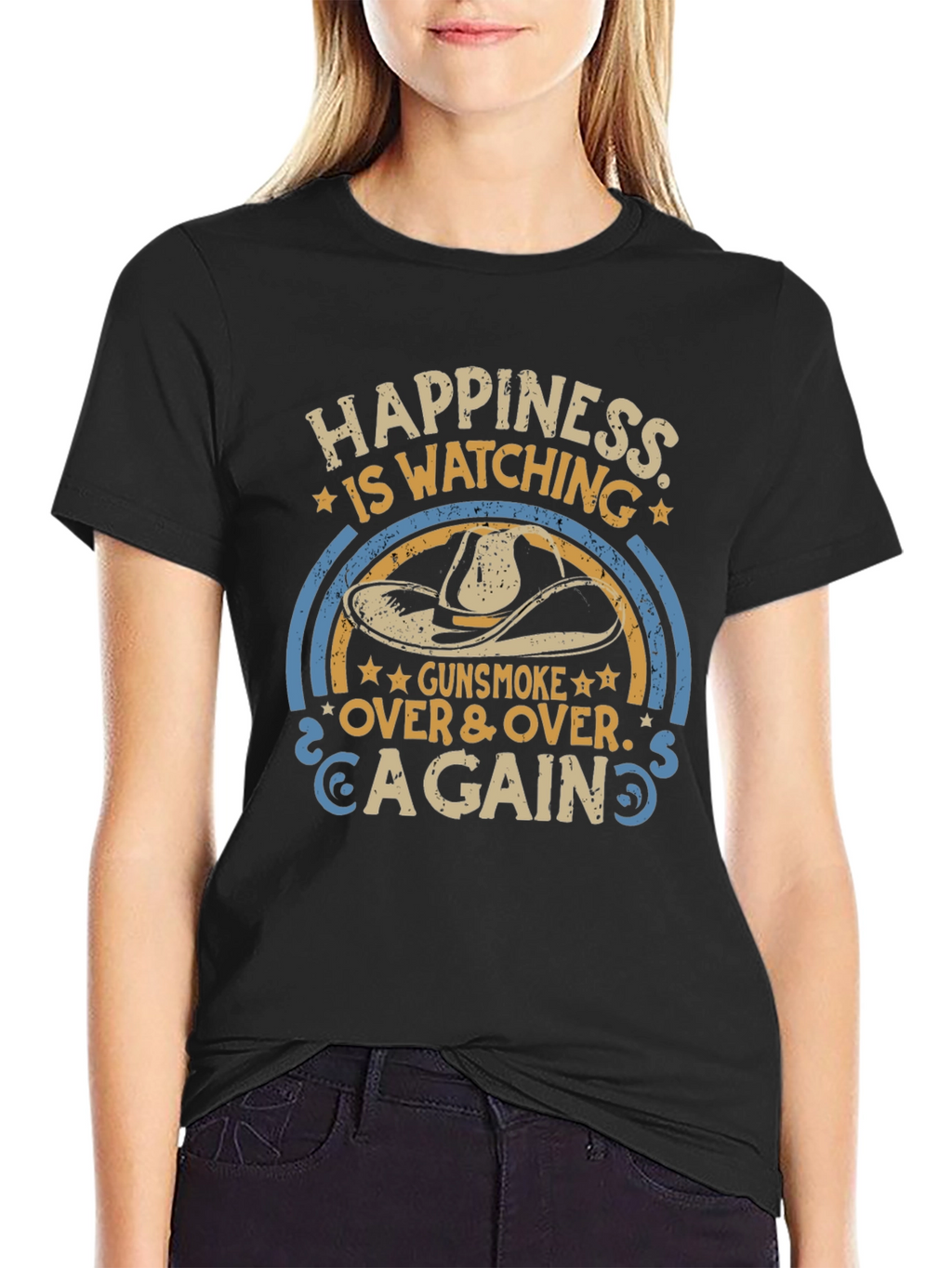 Happiness Is Watching Gunsmoke T-Shirt
