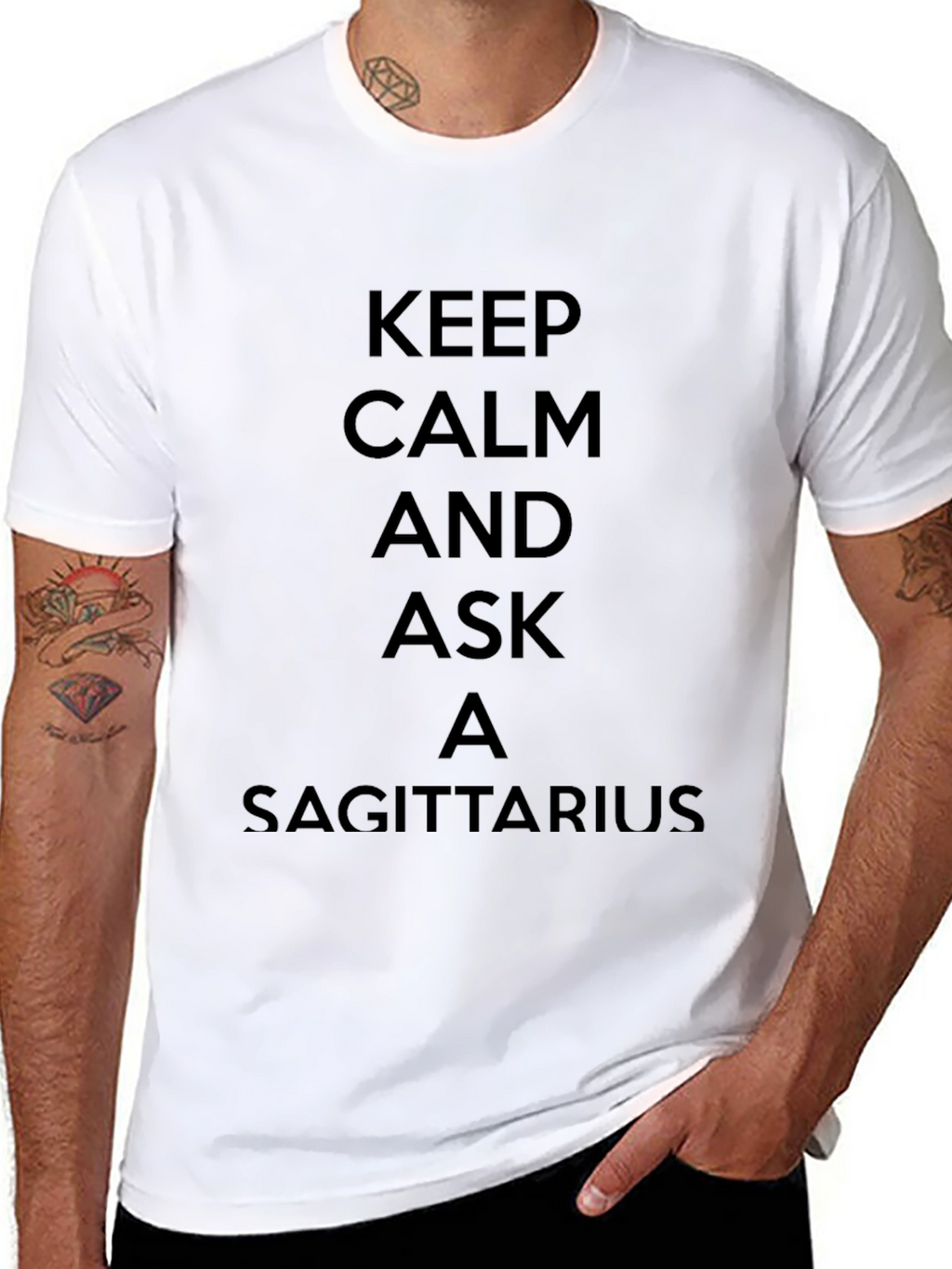 Keep Calm & Ask a Sagittarius T-Shirt