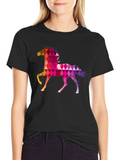 Geometric Horse T-Shirt