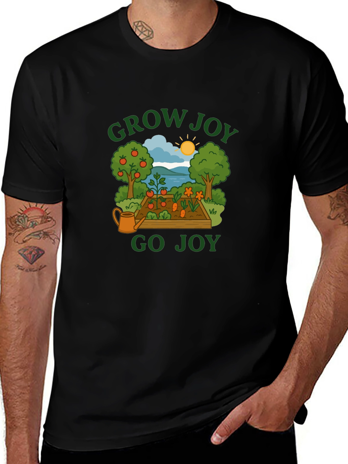 Grow Joy Go Joy Graphic T-Shirt