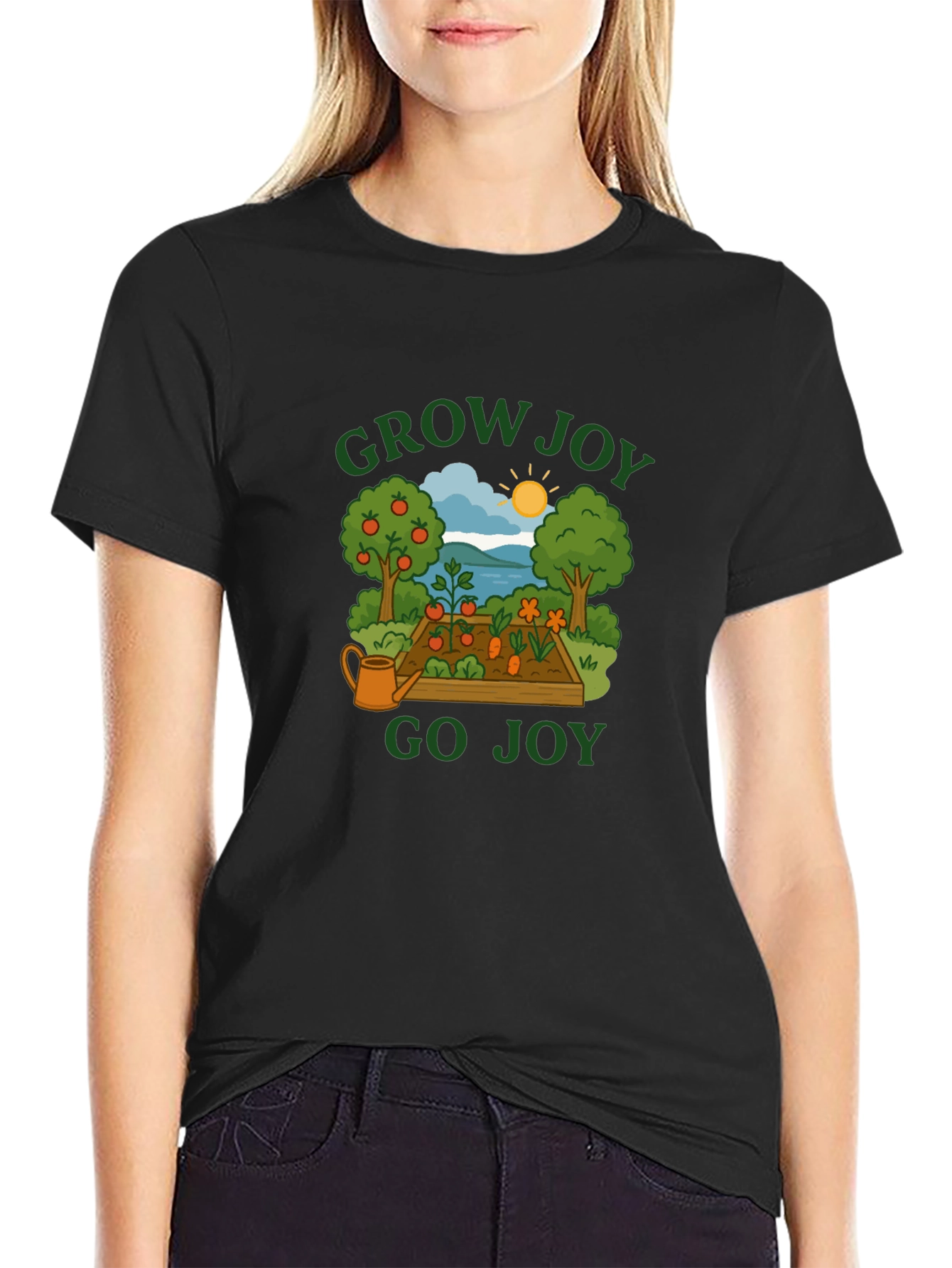 Grow Joy Go Joy Graphic T-Shirt