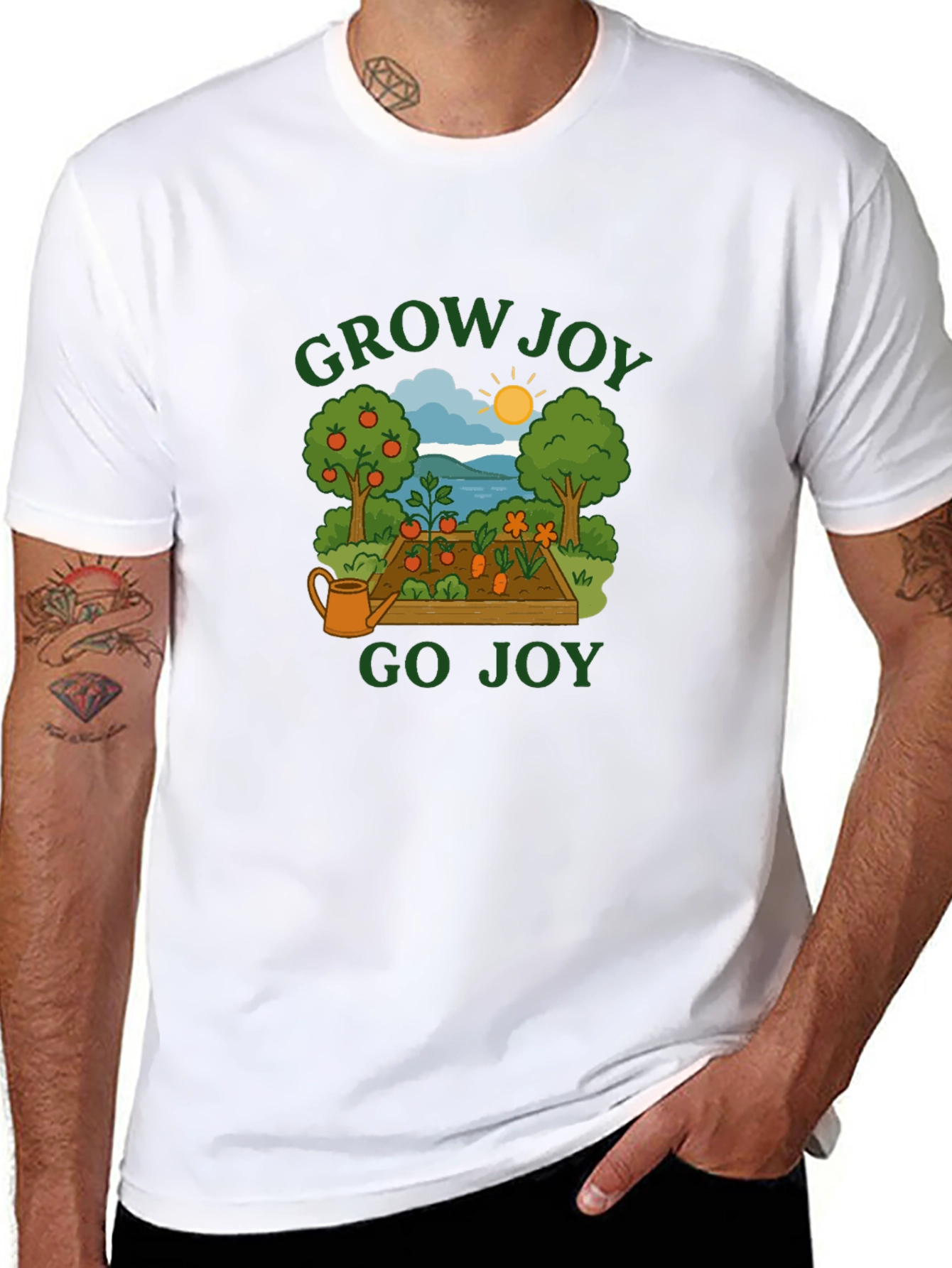 Grow Joy Go Joy Graphic T-Shirt