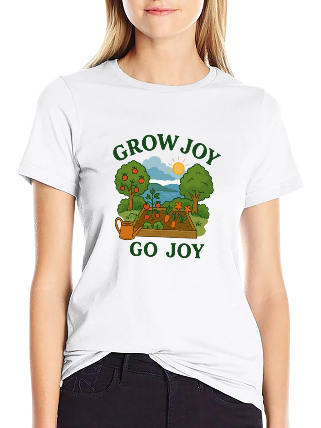 Grow Joy Go Joy Graphic T-Shirt