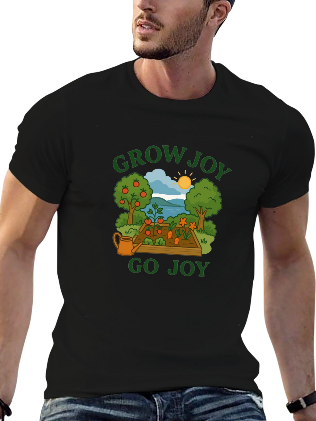 Grow Joy Go Joy Graphic T-Shirt