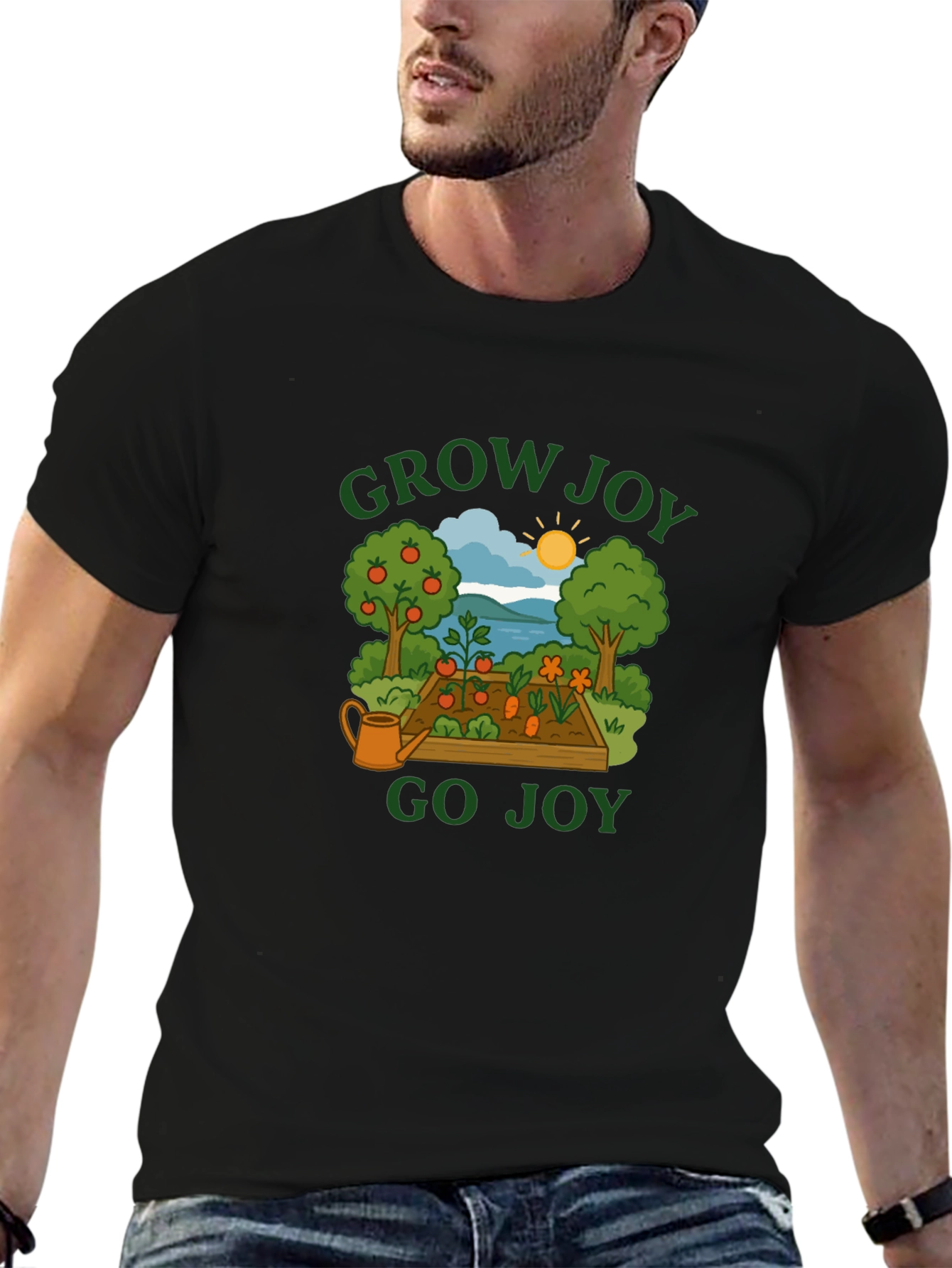 Grow Joy Go Joy Graphic T-Shirt
