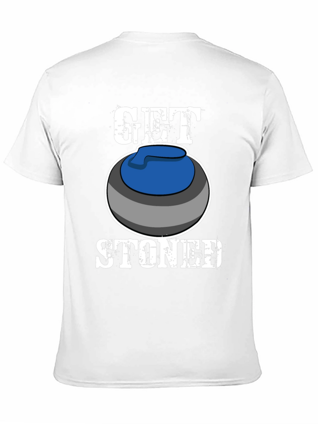 Get Stoned Curling T-Shirt Funny Sports Tee