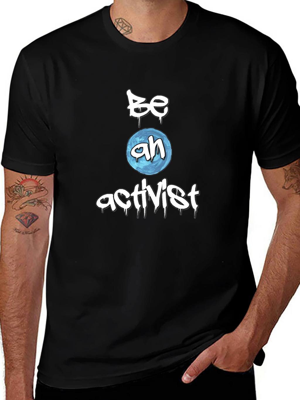 Be an Activist Black T-Shirt