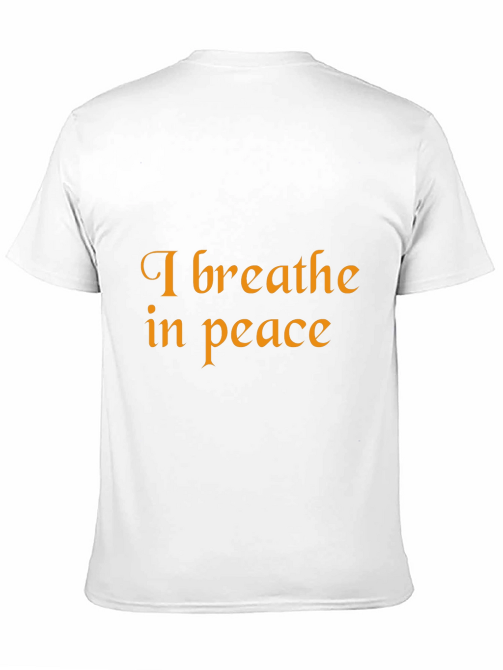 Breathe in Peace Black T-Shirt