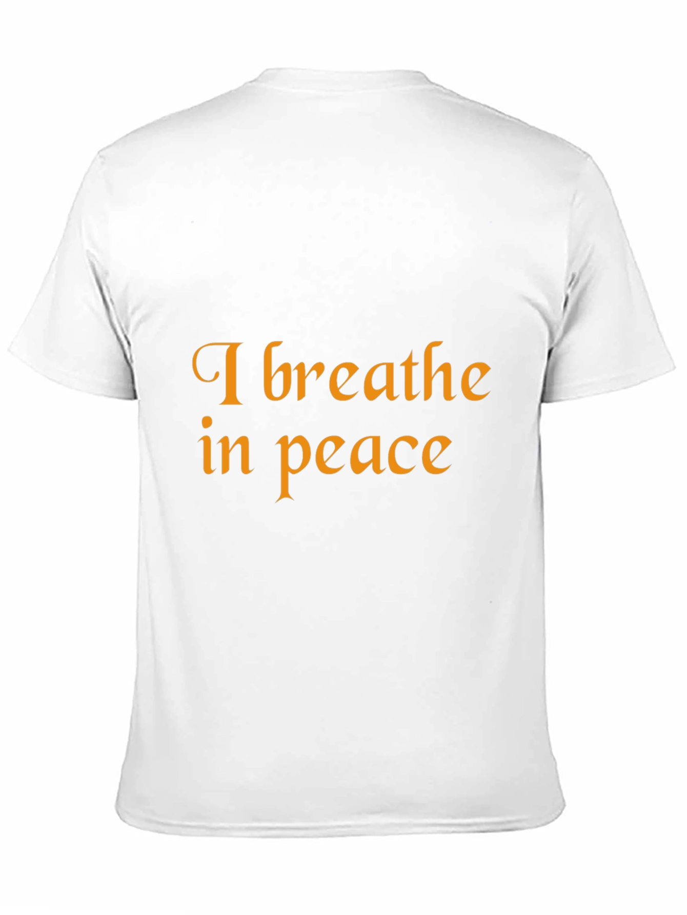 Breathe in Peace Black T-Shirt