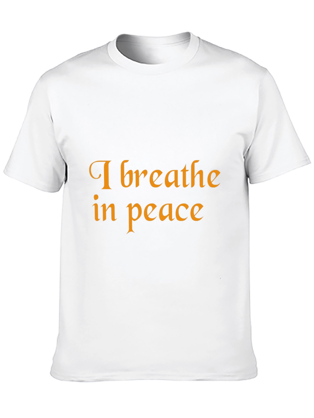 Breathe in Peace Black T-Shirt