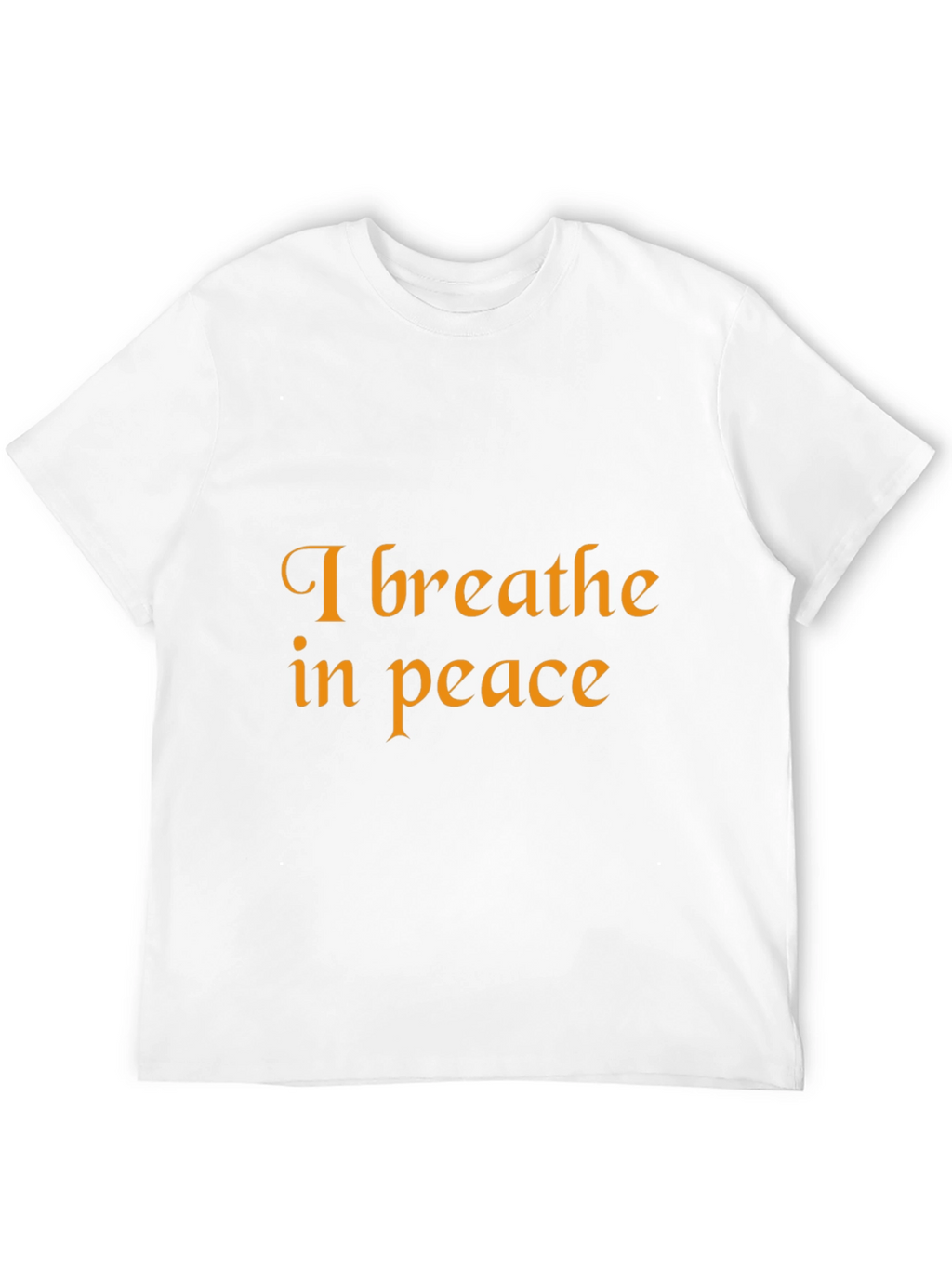 Breathe in Peace Black T-Shirt