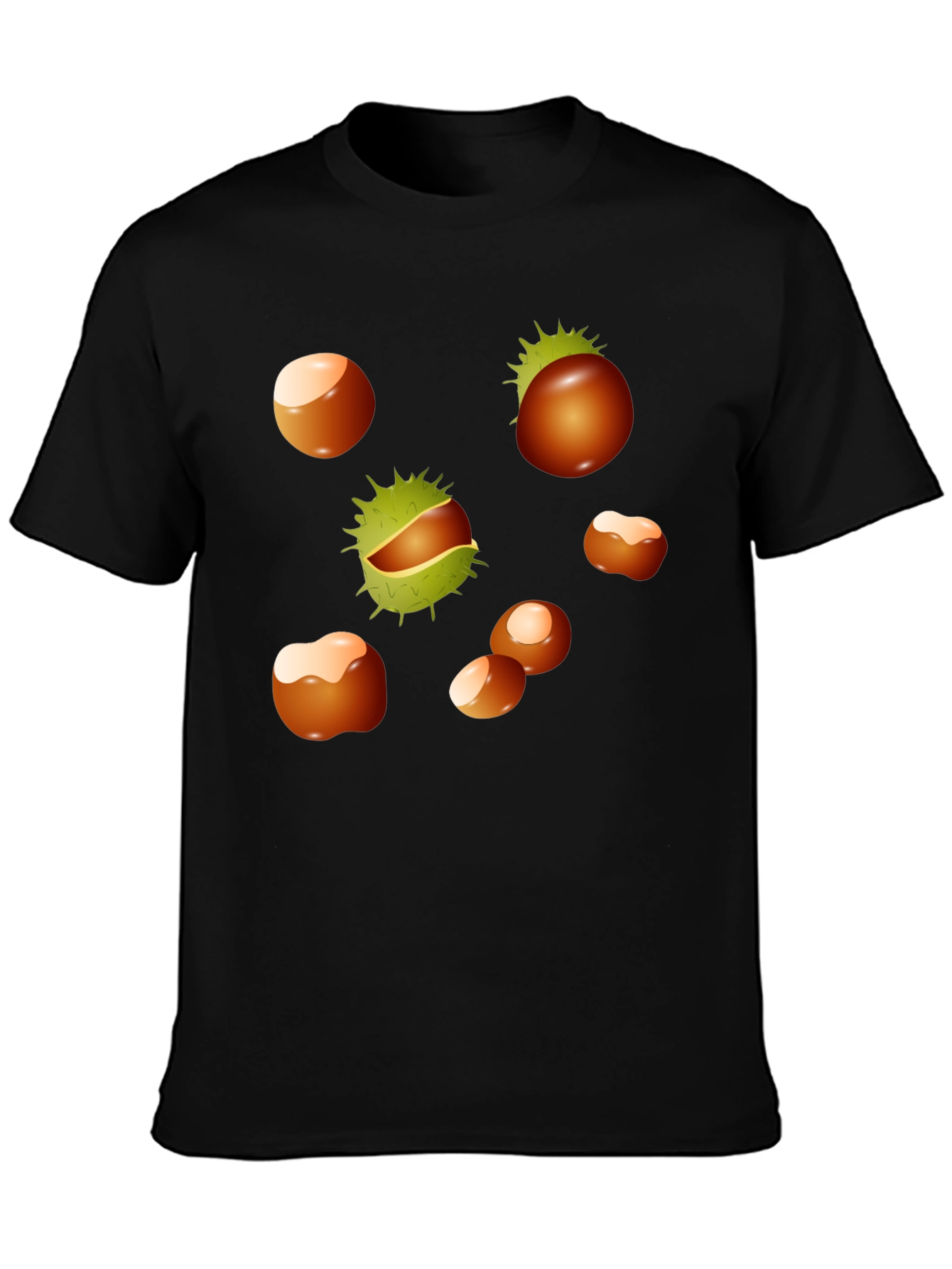 Chestnuts Patterned T-Shirt