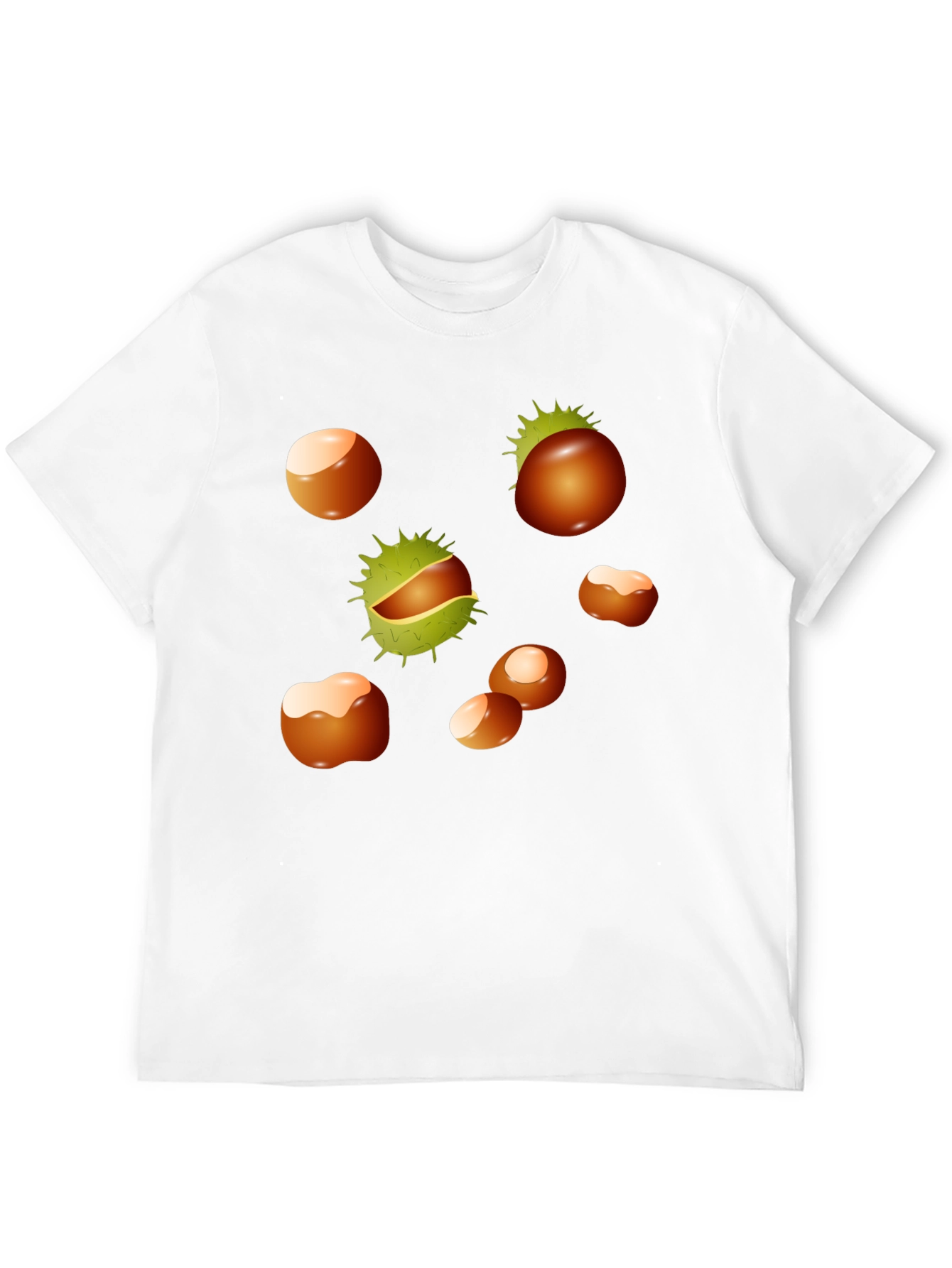 Chestnuts Patterned T-Shirt