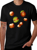 Chestnuts Patterned T-Shirt