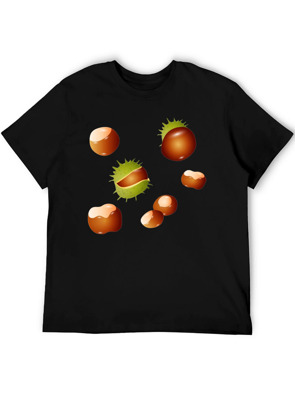 Chestnuts Patterned T-Shirt