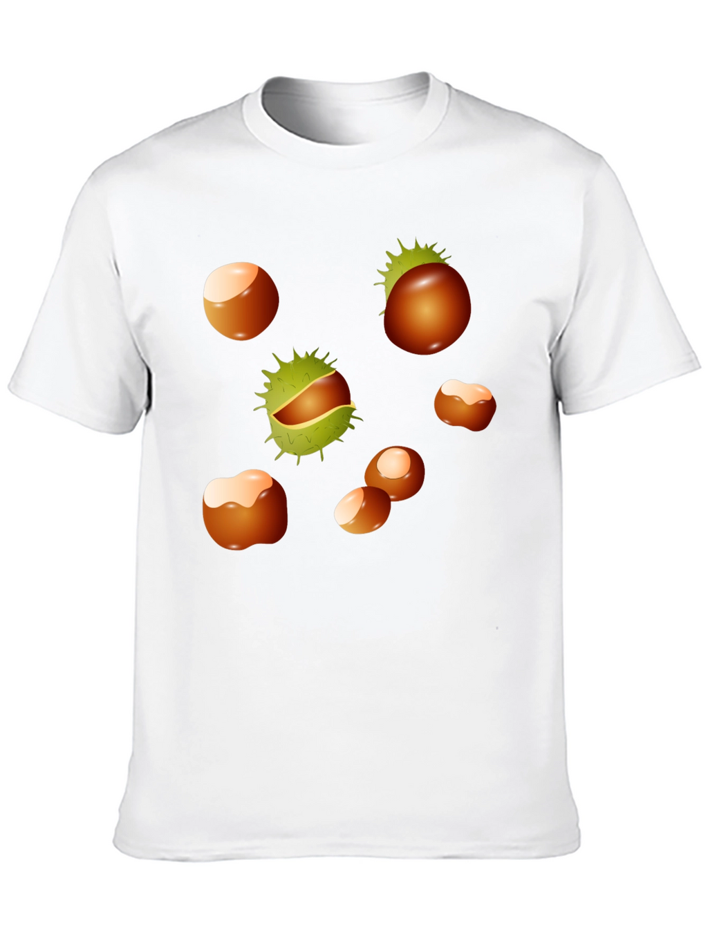 Chestnuts Patterned T-Shirt