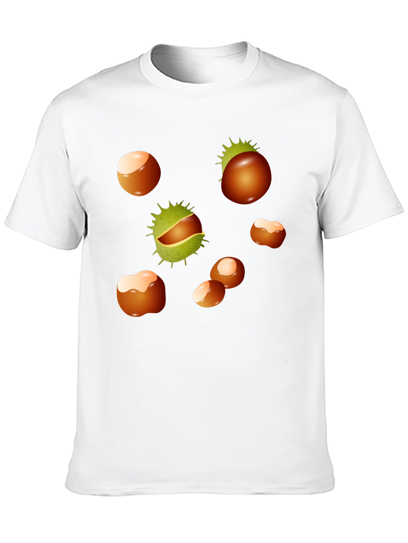 Chestnuts Patterned T-Shirt