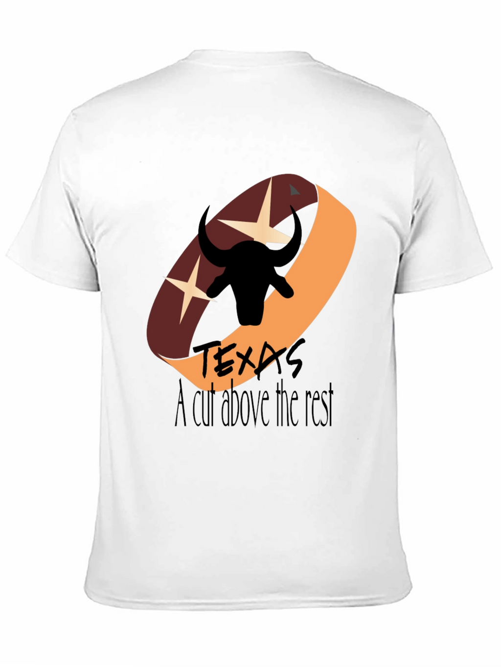 Texas Steer Graphic Tee - A Cut Above