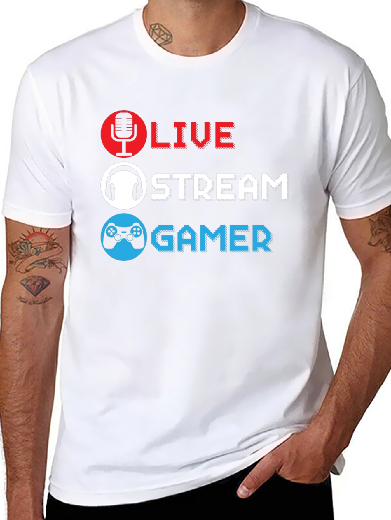 Live Stream Gamer T-Shirt