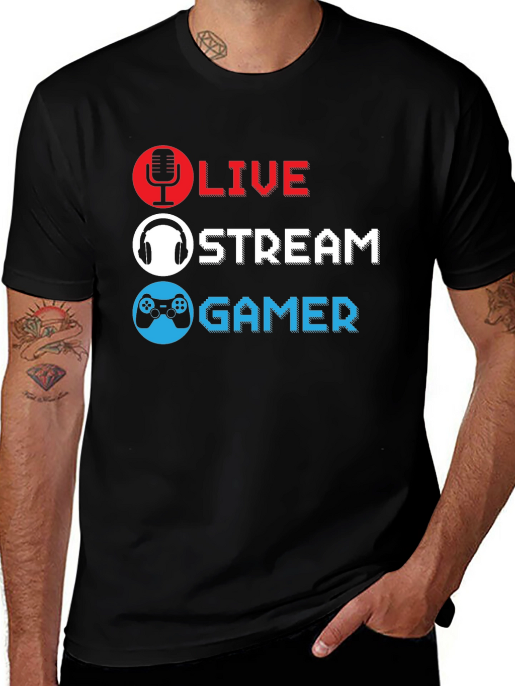 Live Stream Gamer T-Shirt