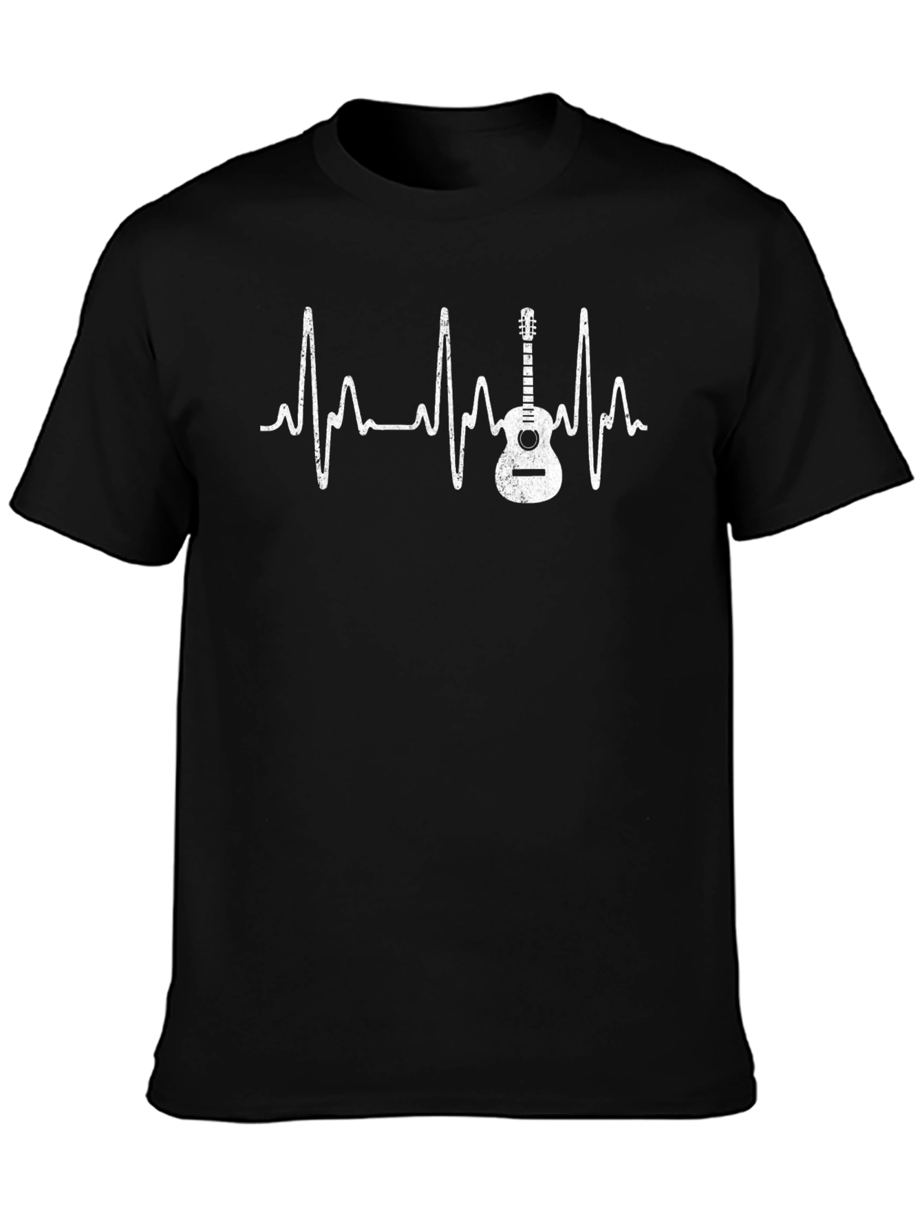 Guitar Heartbeat Graphic Tee