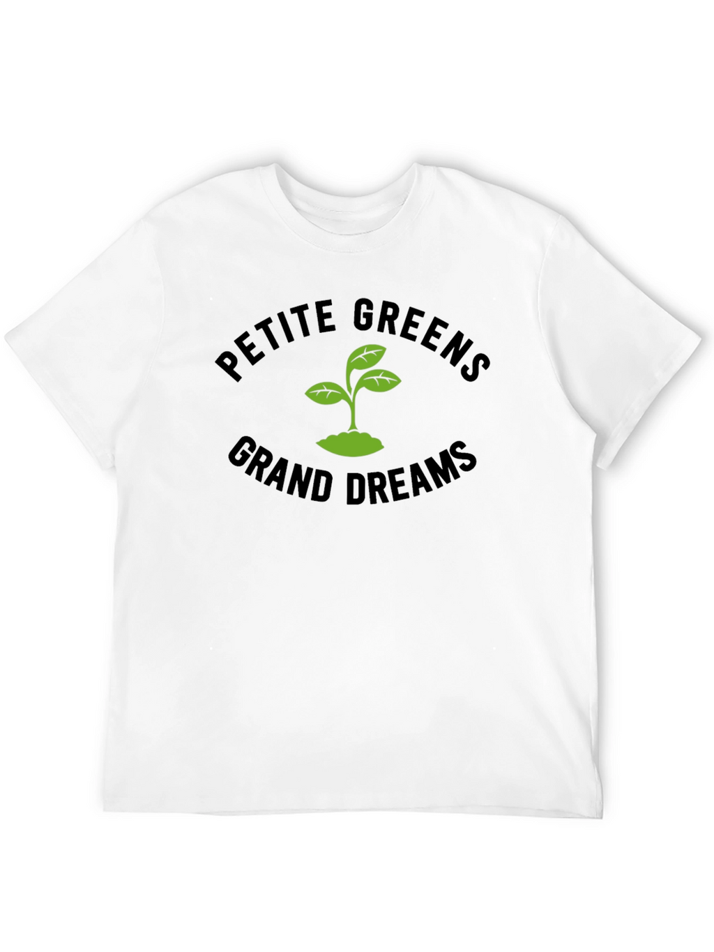 Petite Greens Grand Dreams Graphic T-Shirt