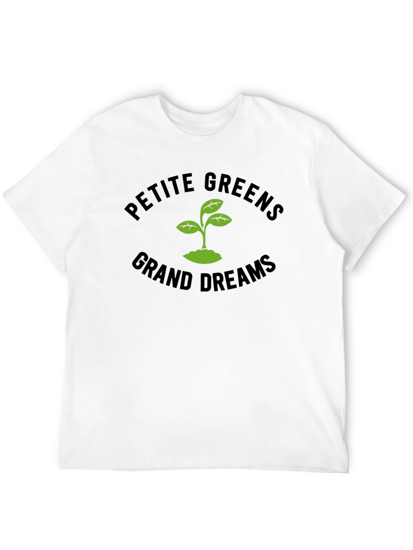 Petite Greens Grand Dreams Graphic T-Shirt