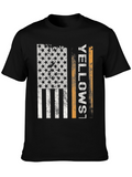 Yellowstone Flag Graphic T-Shirt