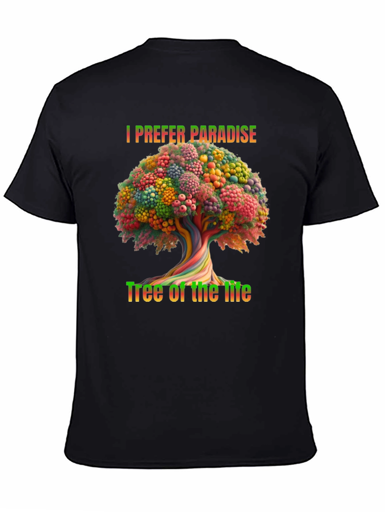 I Prefer Paradise Tree of Life Graphic Tee