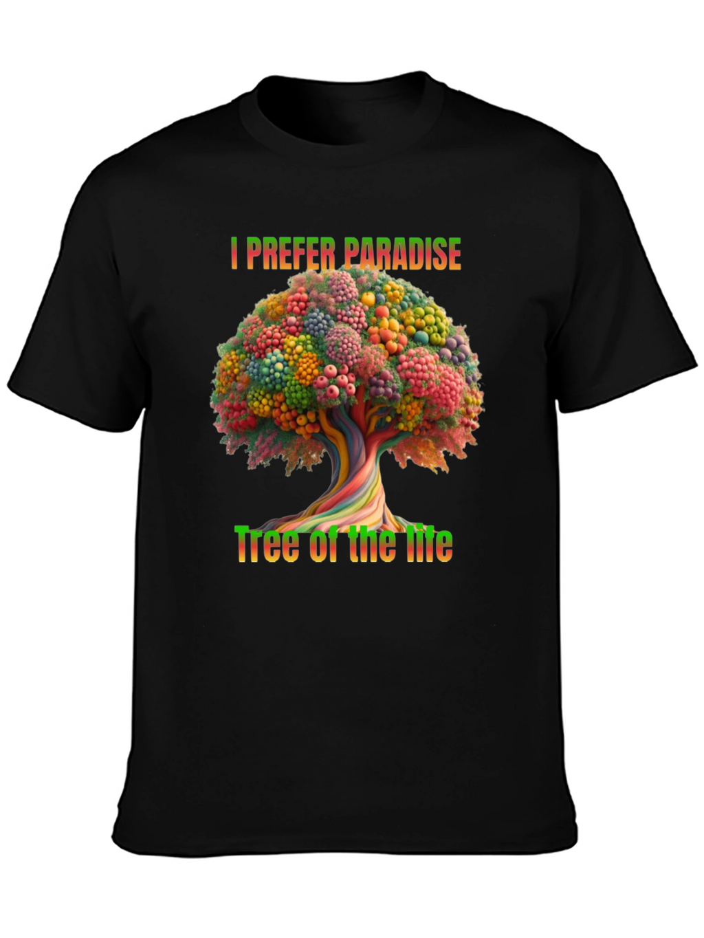 I Prefer Paradise Tree of Life Graphic Tee
