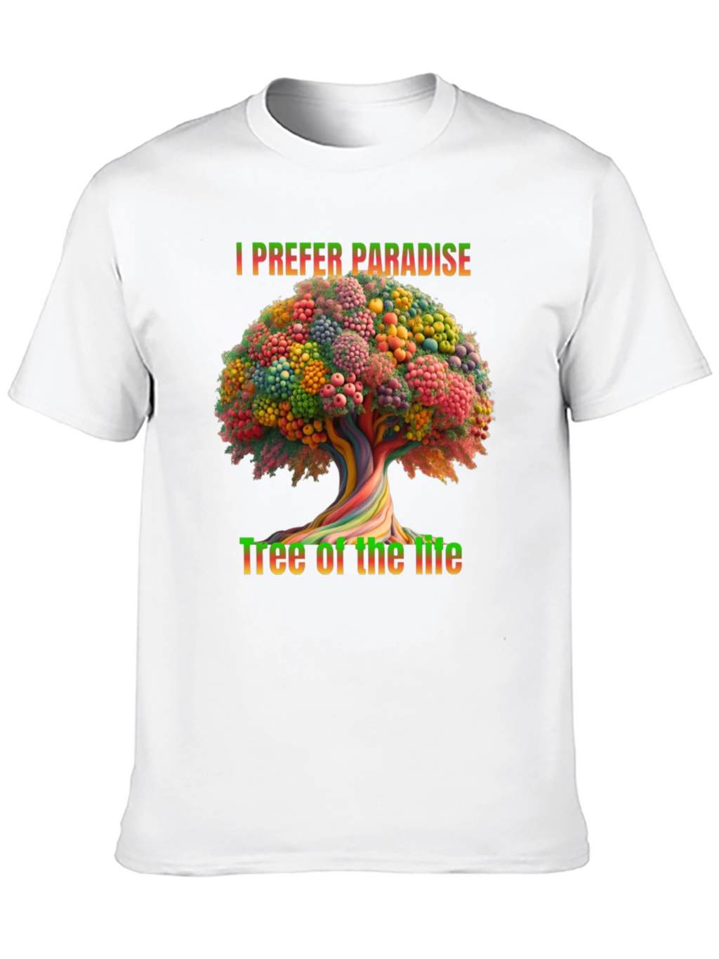 I Prefer Paradise Tree of Life Graphic Tee