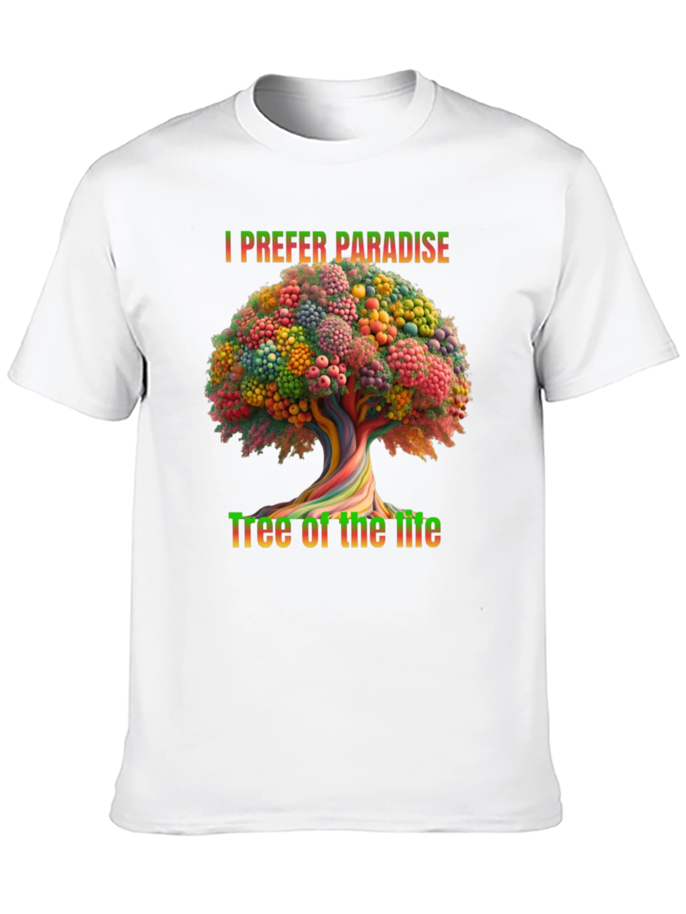 I Prefer Paradise Tree of Life Graphic Tee