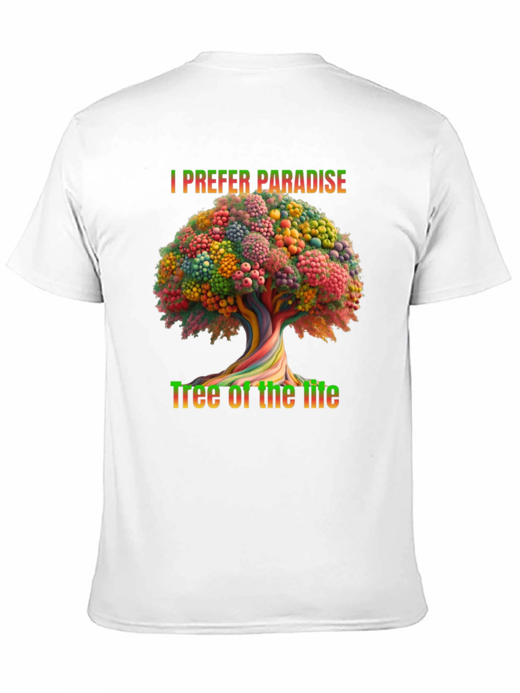 I Prefer Paradise Tree of Life Graphic Tee