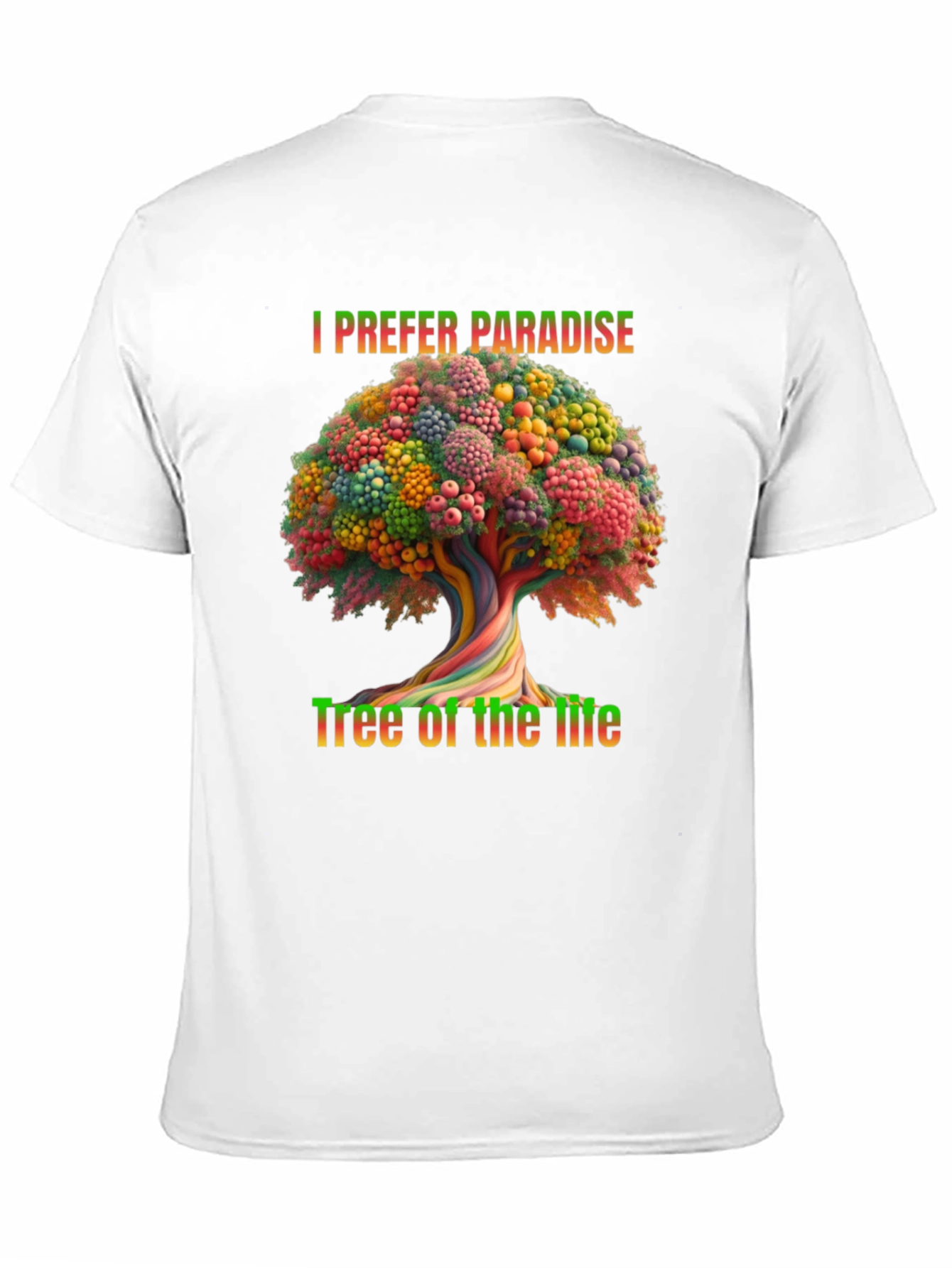 I Prefer Paradise Tree of Life Graphic Tee
