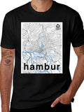 Hamburg Map T-Shirt - Cityscape Tee