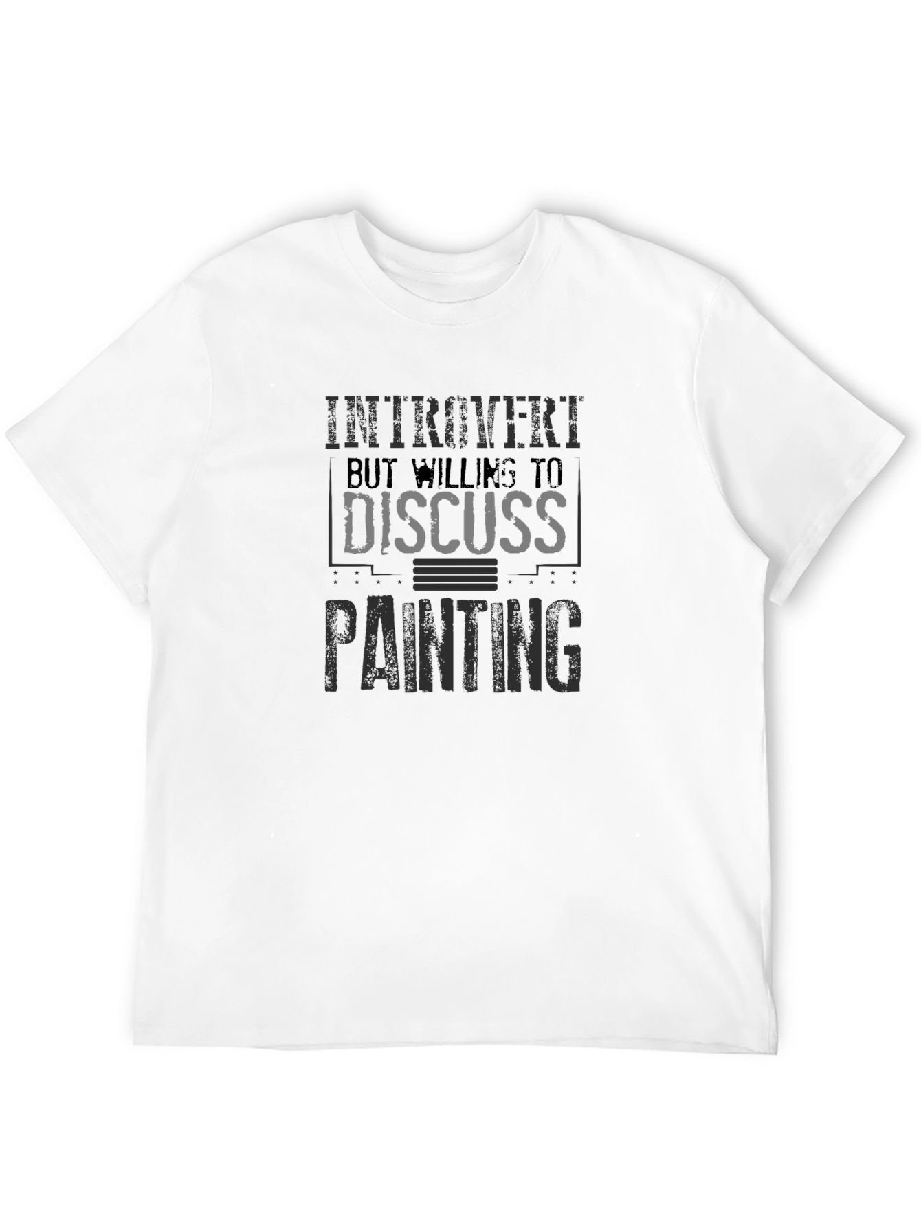 Introvert Painting T-Shirt Funny Artist Tee