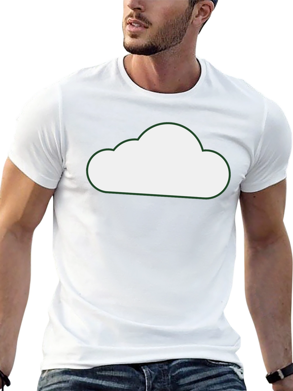 Cloud Graphic T-Shirt - Soft Cotton Tee