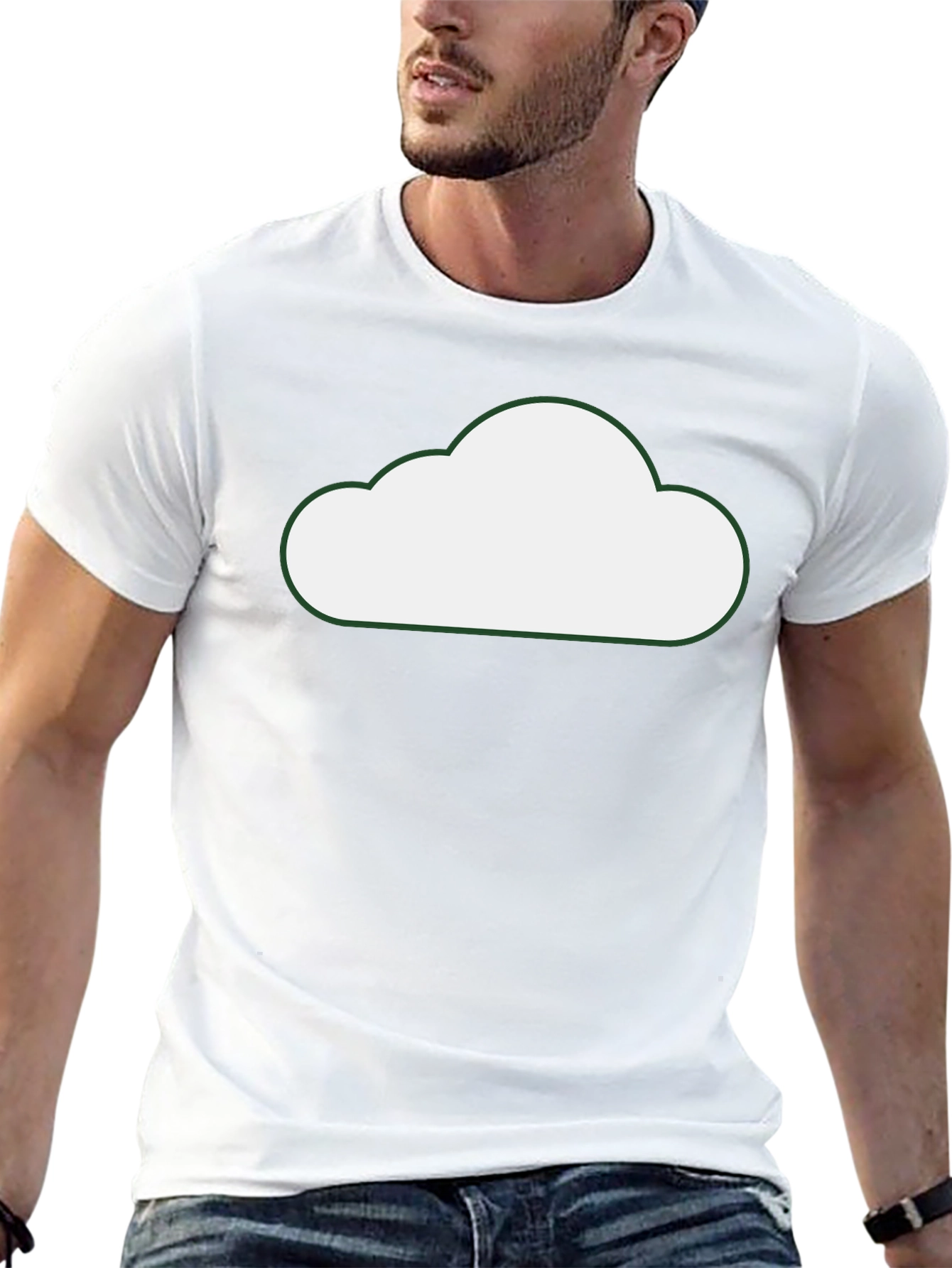 Cloud Graphic T-Shirt - Soft Cotton Tee