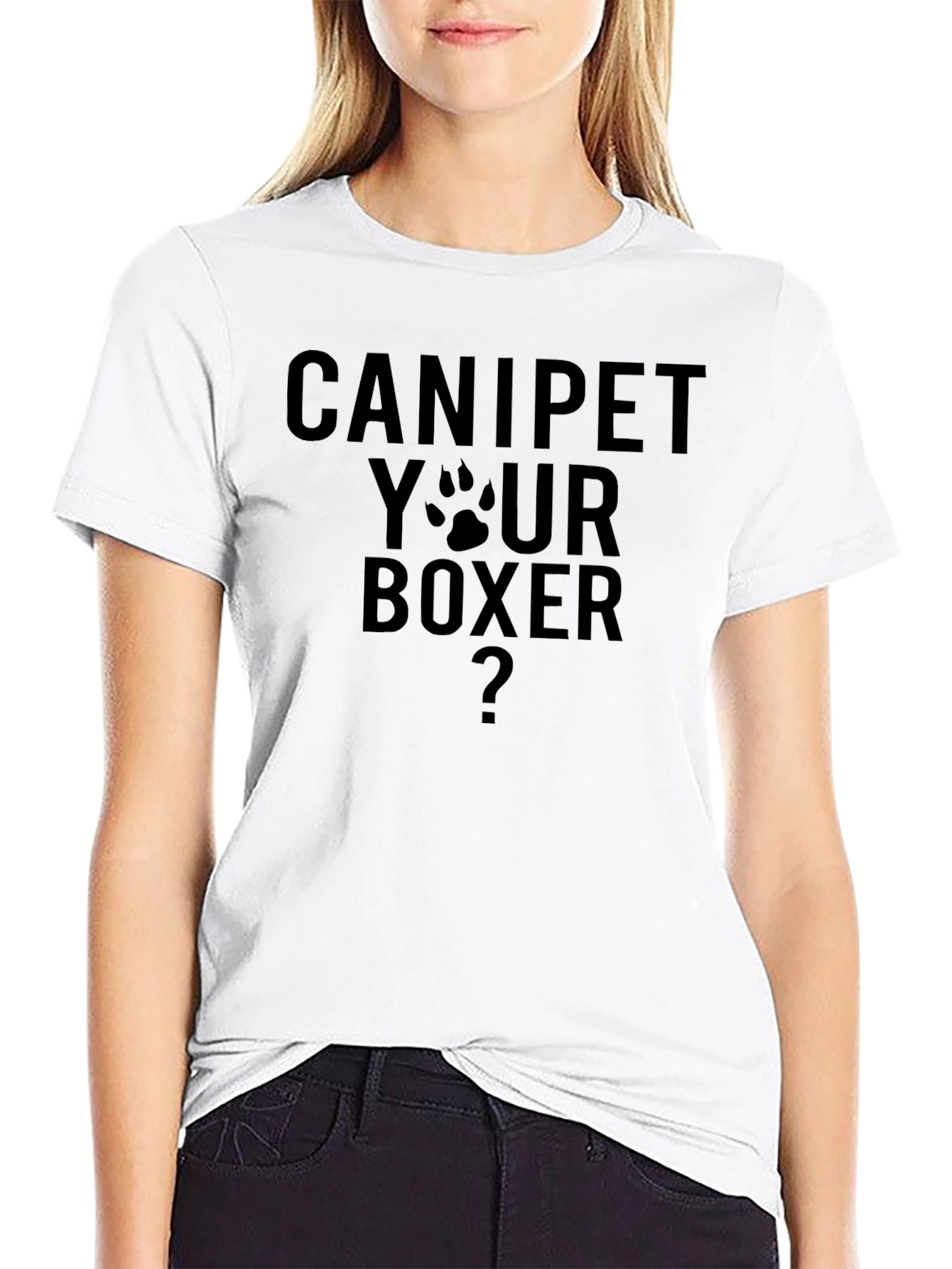 Can I Pet Your Boxer Graphic T-Shirt