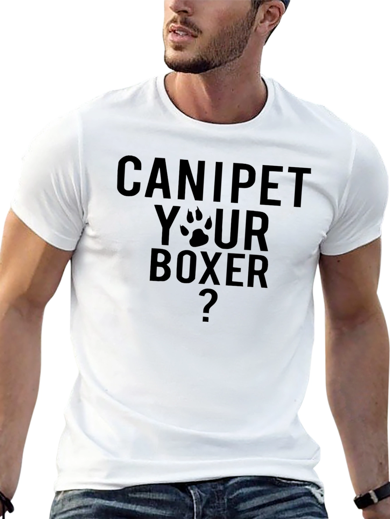 Can I Pet Your Boxer Graphic T-Shirt