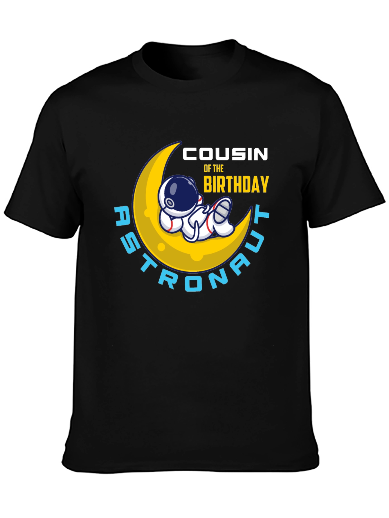 Cousin of the Birthday Astronaut T-Shirt