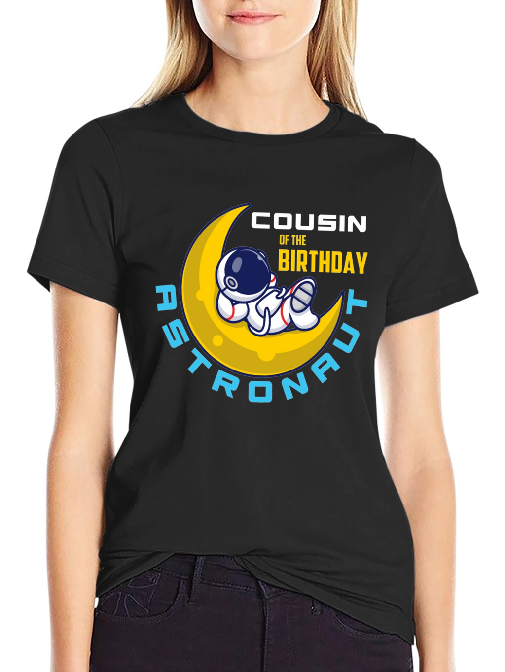 Cousin of the Birthday Astronaut T-Shirt