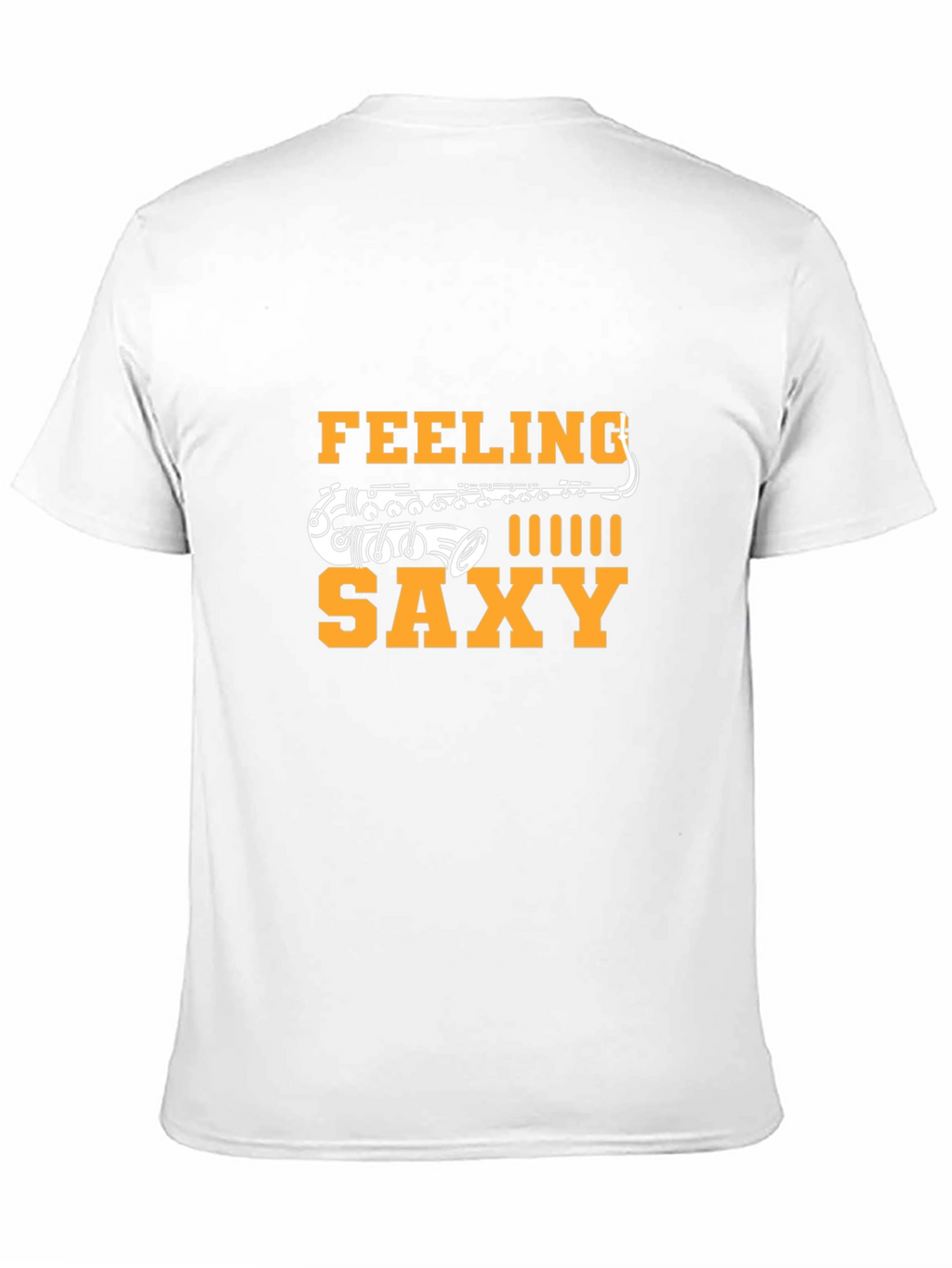Feeling Saxy Black T-Shirt