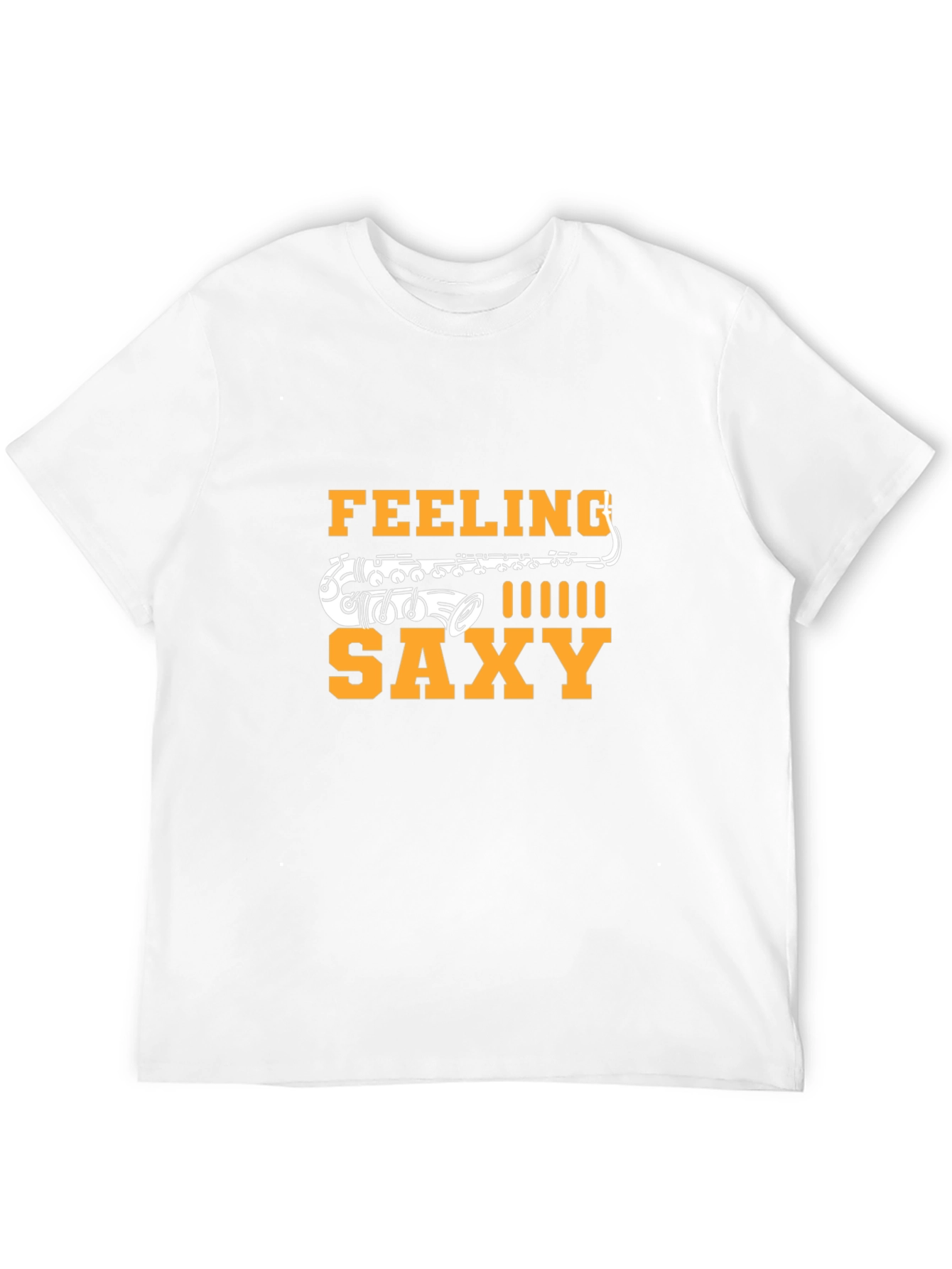 Feeling Saxy Black T-Shirt