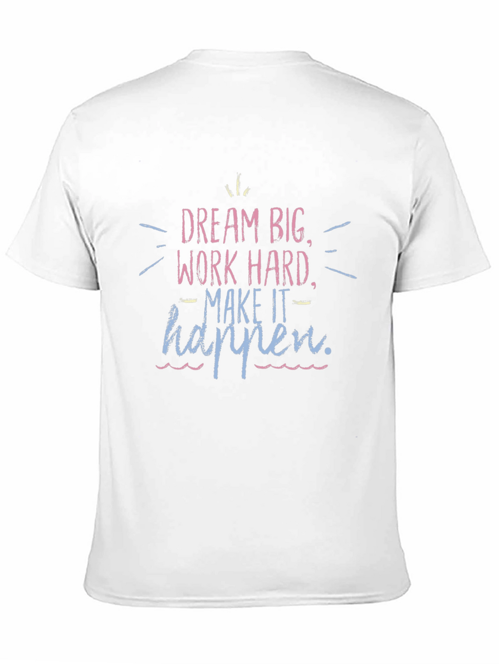 Dream Big Graphic Tee - Black Casual Shirt