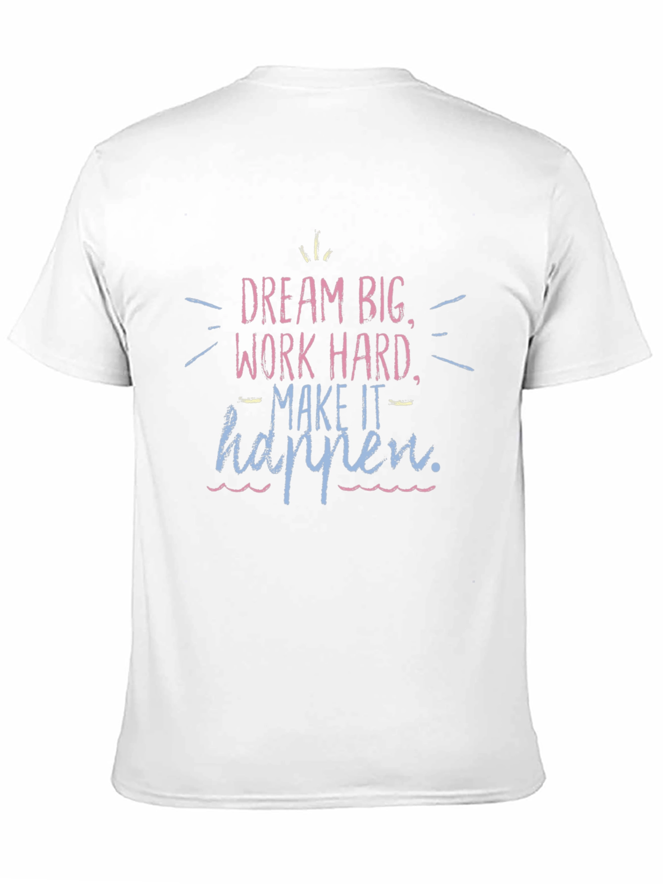 Dream Big Graphic Tee - Black Casual Shirt